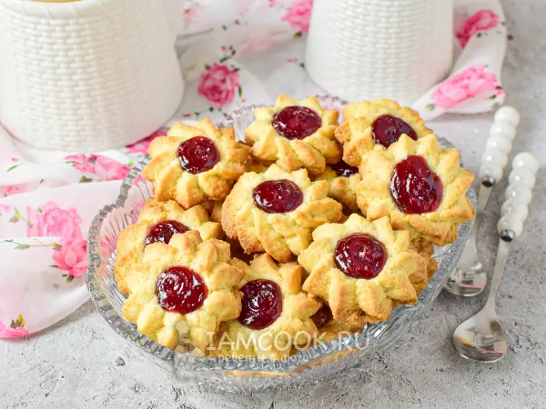 Фото блюда: Печенье «Ромашка»