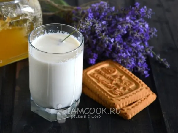 Фото блюда: Лавандовое молоко
