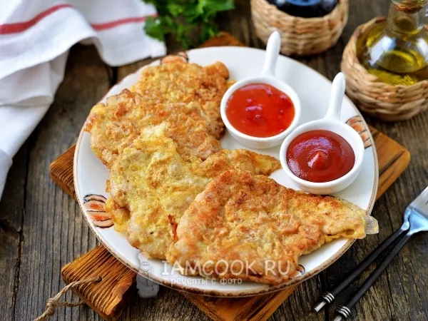 Фото блюда: Отбивные из свинины в соевом соусе