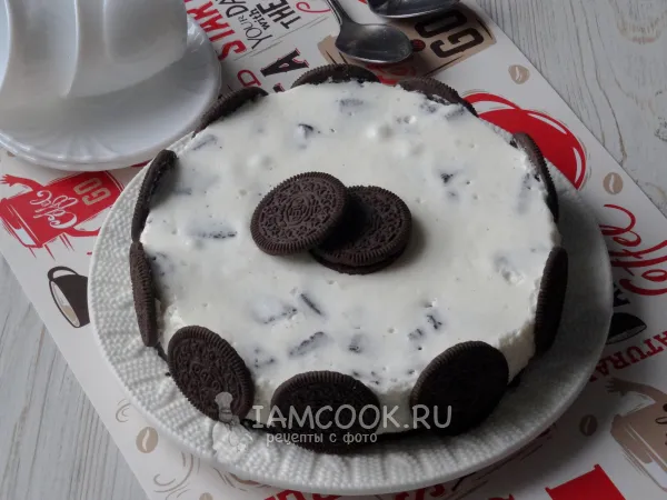 Фото блюда: Чизкейк «Орео» без выпечки