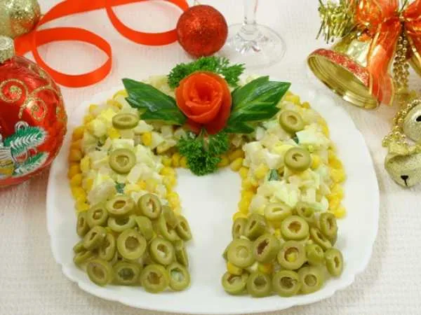 Фото блюда: Салат «Подкова»