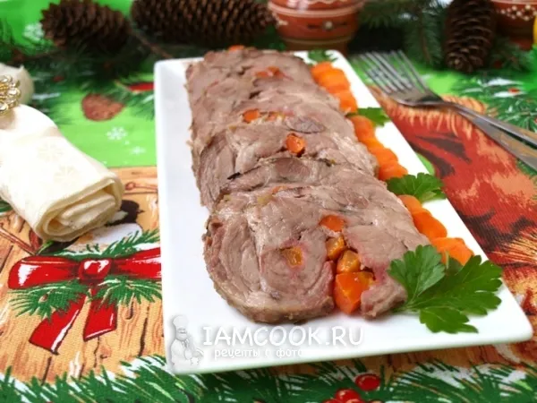 Фото блюда: Пряная праздничная буженина