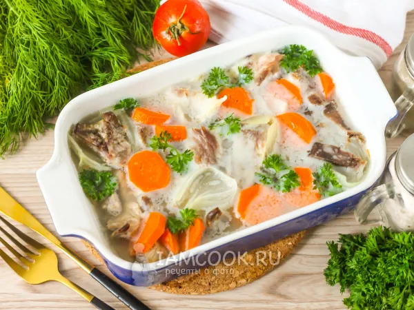 Фото блюда: Холодец из свиных рулек с желатином