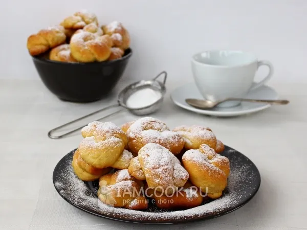 Фото блюда: Печенье «Узелки» (постное)