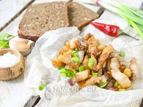 Фото блюда: Шкварки