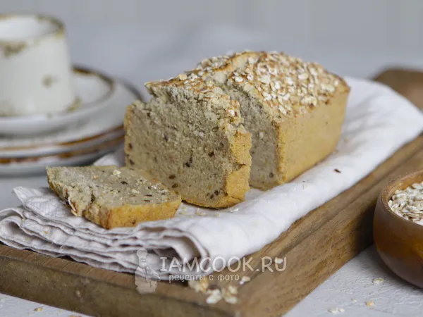 Фото блюда: Хлеб из зеленой гречки и пшена