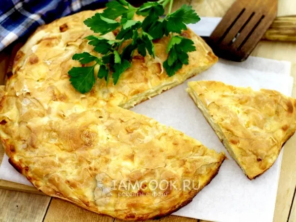 Фото блюда: Баница по-болгарски с брынзой