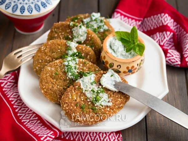 Фото блюда: Котлеты с кускусом
