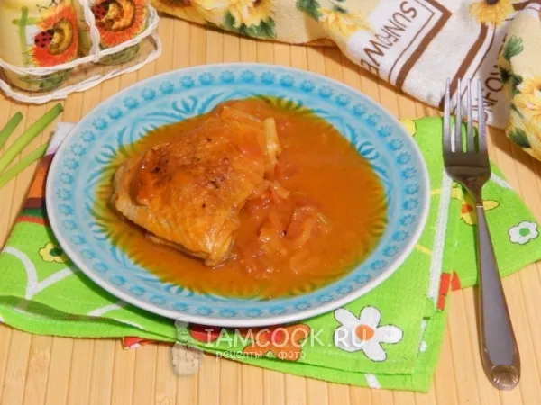 Фото блюда: Яхния из курицы