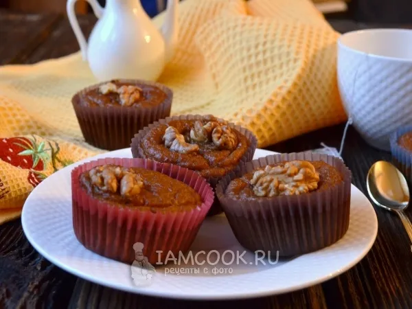 Фото блюда: Тыквенные маффины