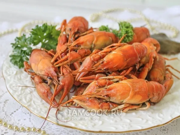 Фото блюда: Вареные раки