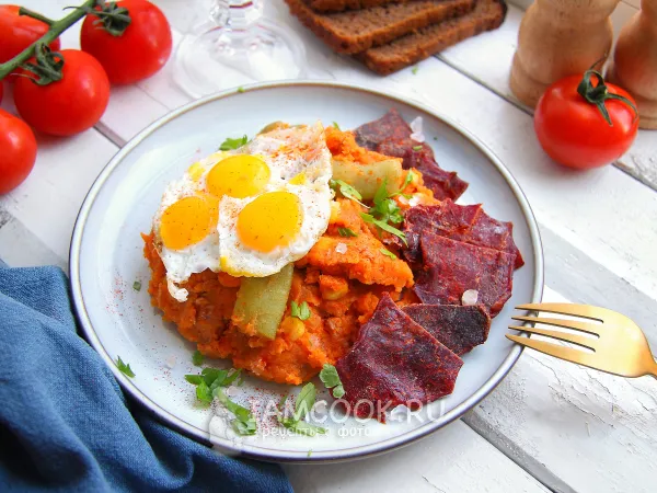 Фото блюда: Чаркикан (чилийское рагу с говядиной и тыквой)