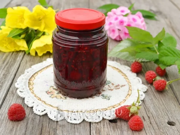 Фото блюда: Варенье из малины «Пятиминутка»