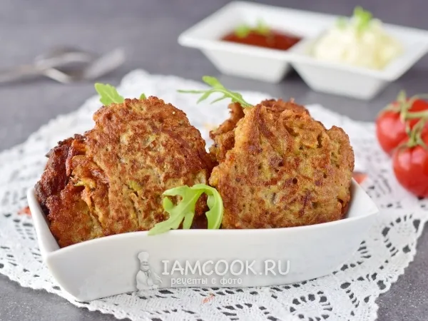 Фото блюда: Оладьи из баклажанов