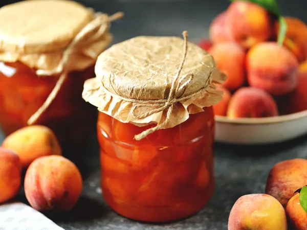 Фото блюда: Варенье из персиков с апельсинами