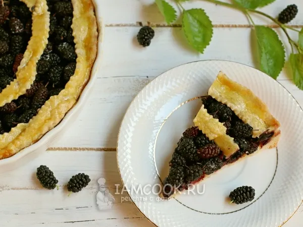 Фото блюда: Пирог с шелковицей