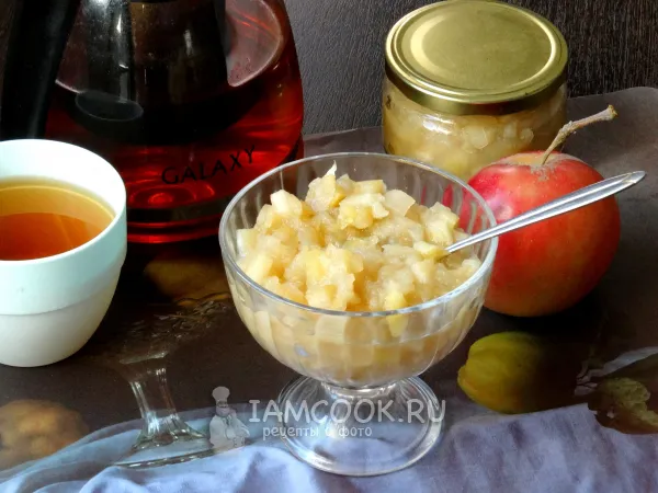 Фото блюда: Яблочное варенье с медом на зиму