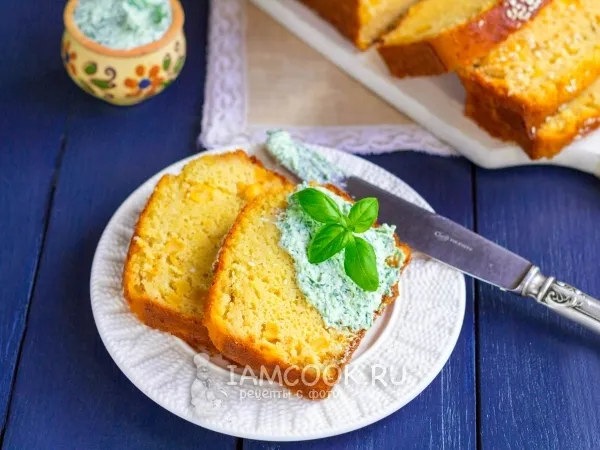 Фото блюда: Трижды кукурузный хлеб