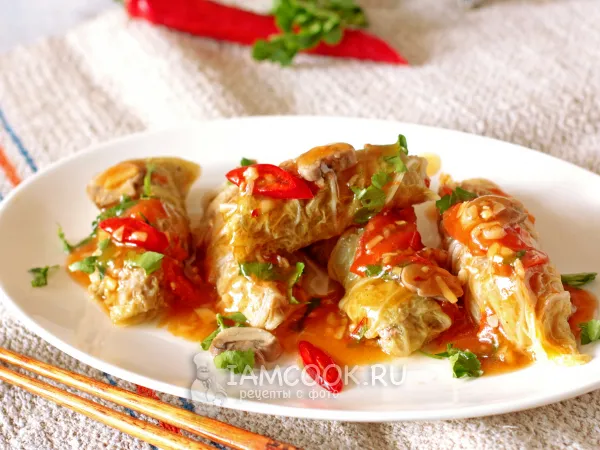 Фото блюда: Голубцы по-китайски