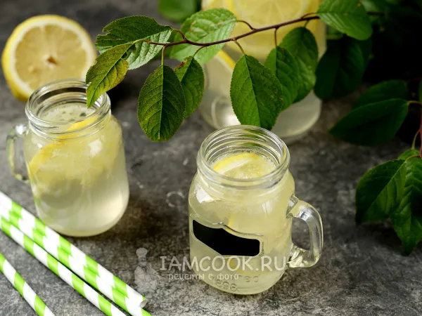 Фото блюда: Лимонад из газированной воды и лимона