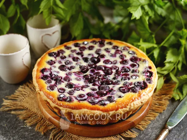 Фото блюда: Пирог с голубикой