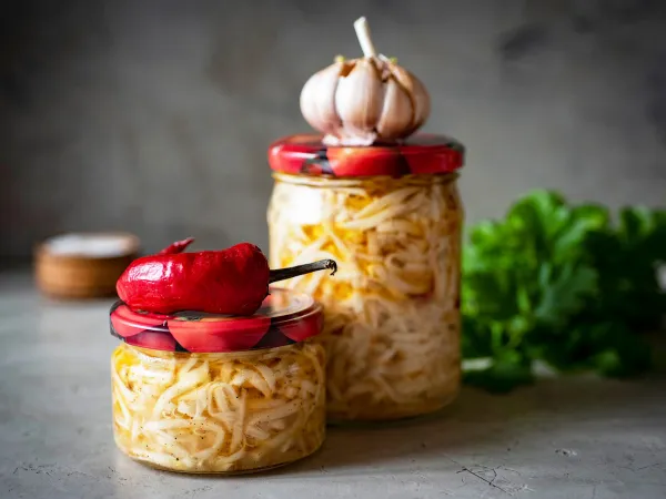 Фото блюда: Редька по-корейски на зиму