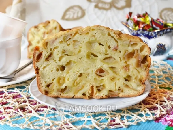 Фото блюда: Шарлотка в хлебопечке