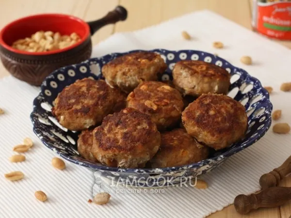 Фото блюда: Котлеты с арахисом