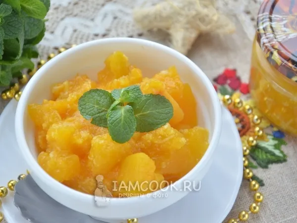 Фото блюда: Тыквенное варенье с апельсином