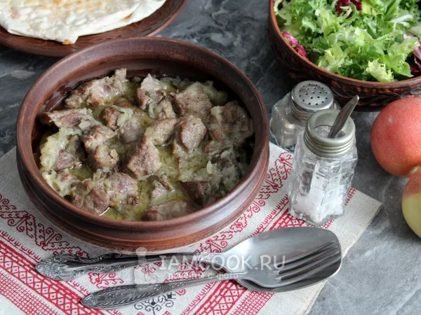 Фото блюда: Мясо по-кремлевски из баранины