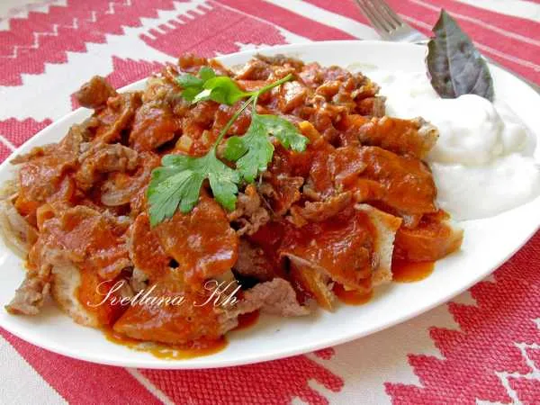 Фото блюда: Искандер кебаб