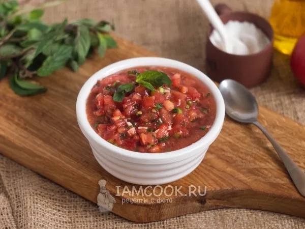 Фото блюда: Томатно-мятная сальса