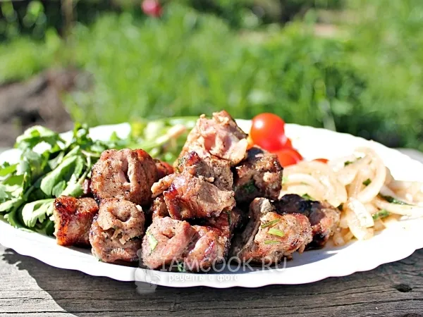 Фото блюда: Шашлык по-кавказски из свинины