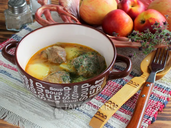 Фото блюда: Бозартма из говядины по-азербайджански