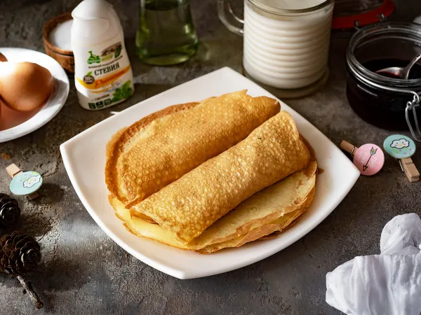 Фото блюда: Яичные блинчики ПП