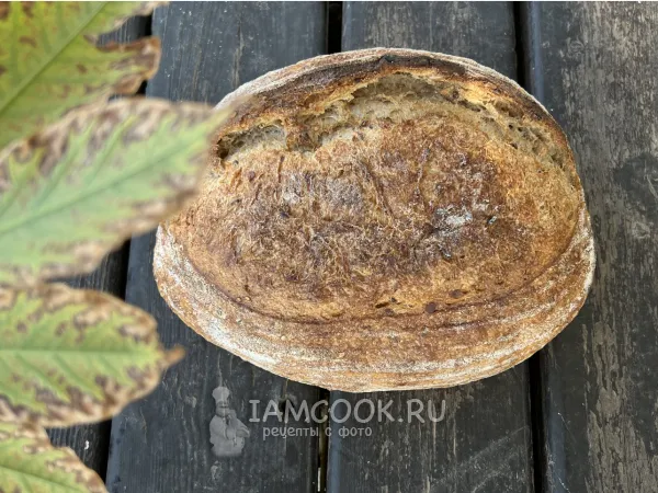 Фото блюда: Хлеб с жареным луком