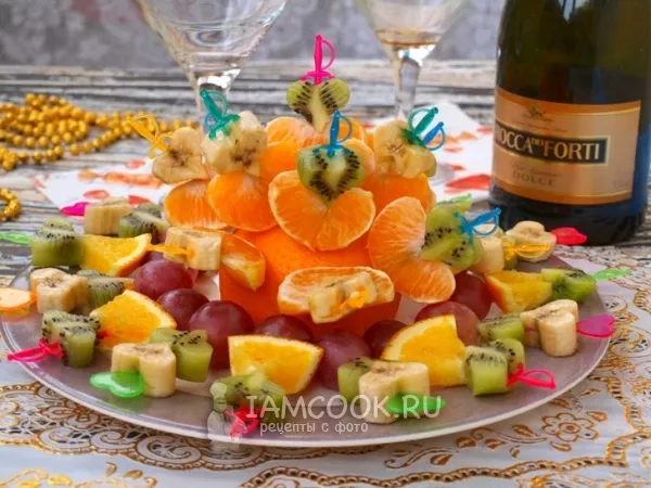 Фото блюда: Канапе из фруктов