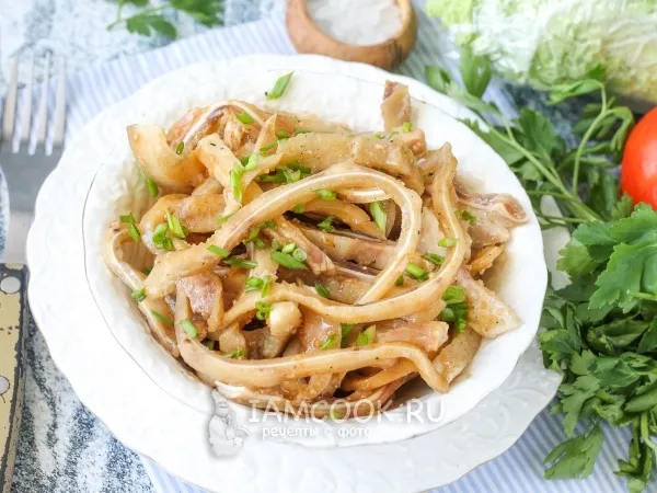 Фото блюда: Свиные уши по-корейски