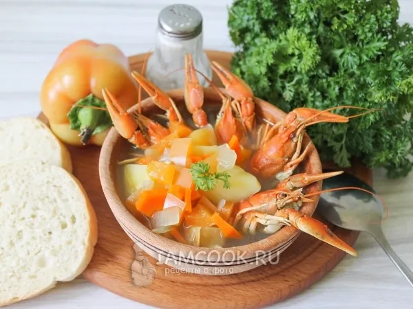 Фото блюда: Суп из раков
