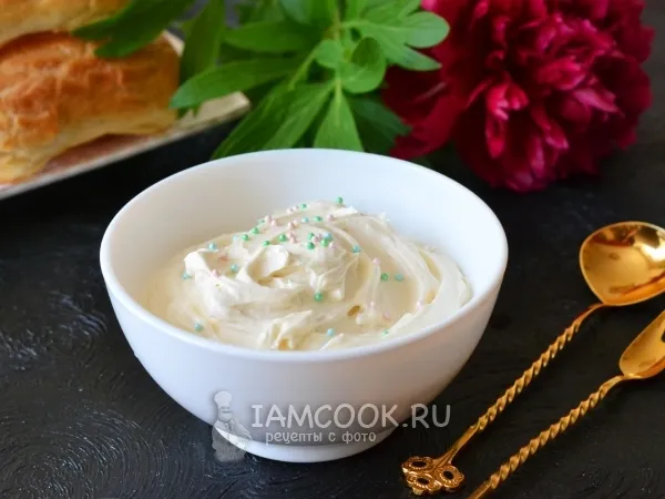 Фото блюда: Масляный крем Гляссе для эклеров