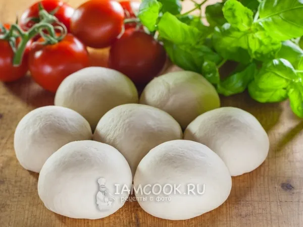 Фото блюда: Классическое тесто для пиццы