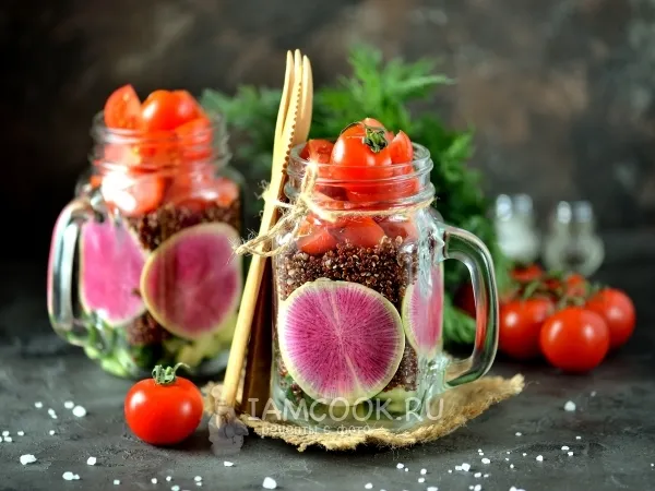 Фото блюда: Салат с киноа и овощами