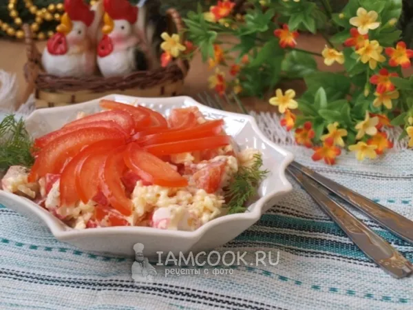 Фото блюда: Салат «Дипломат»