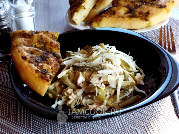 Фото блюда: Салат «Чезаре»