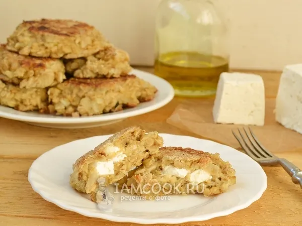 Фото блюда: Биточки овсяные с сыром