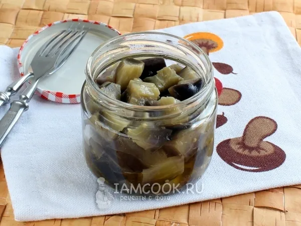 Фото блюда: Баклажаны как грибы на зиму