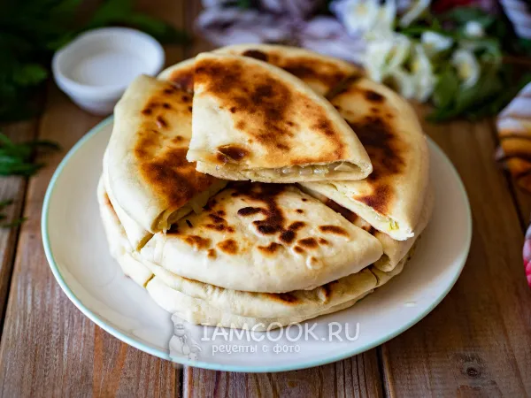 Фото блюда: Хычины с луком (жареным)