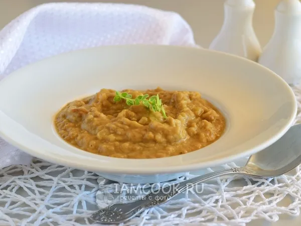 Фото блюда: Суп-пюре из баклажанов