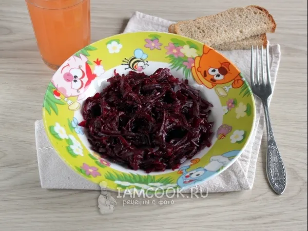 Фото блюда: Тушеная свекла как в детском саду