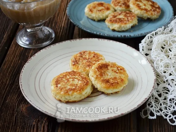 Фото блюда: Сырники с овсяными хлопьями без муки